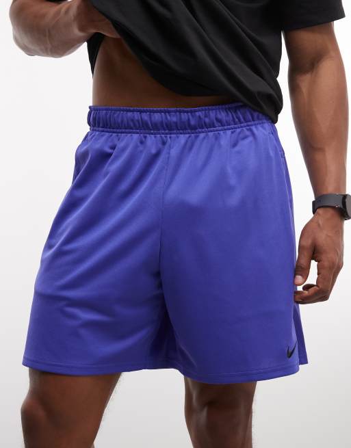 Nike Training - Dri-FIT - Flex - Blå 7-tommer shorts, 4 af 5