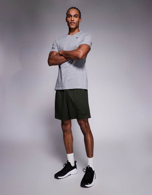 Nike Training - Dri-FIT Flex - Pantaloncini da 7" verde scuro, 2 di 5