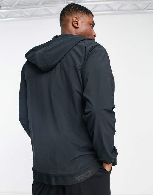 Nike Pro Flex Vent Max Full Zip Sweatshirt Black