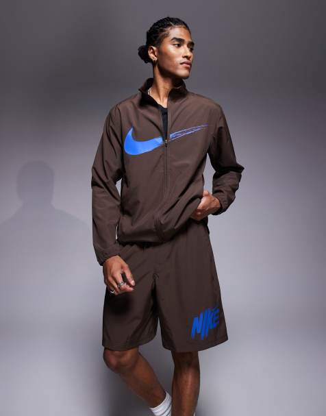 Nike Training Dri-FIT Form 9-inch shorts in brown - view 1