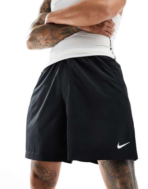 Nike Training – Dri-FIT Form – Czarne szorty bez podszewki o długości 7 cali - view 1