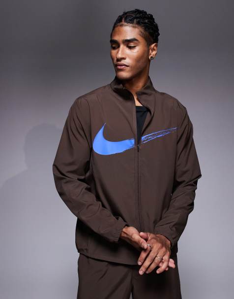 Nike Training Dri-FIT Form jacket in brown - view 1