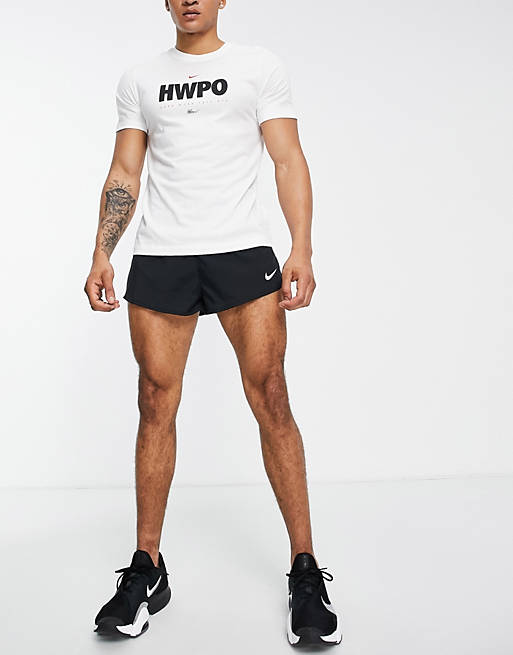 Men Nike Training Dri-FIT graphic t-shirt in white 