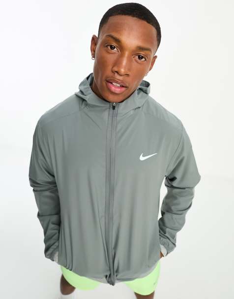 Gray on sale nike jacket