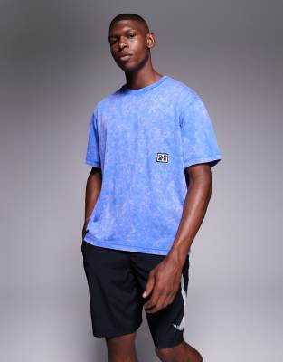 Nike Dri-fit Heritage T-shirt In Blue