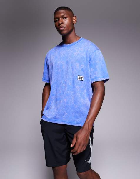 Nike Training Dri-FIT Heritage t-shirt in blue - view 1