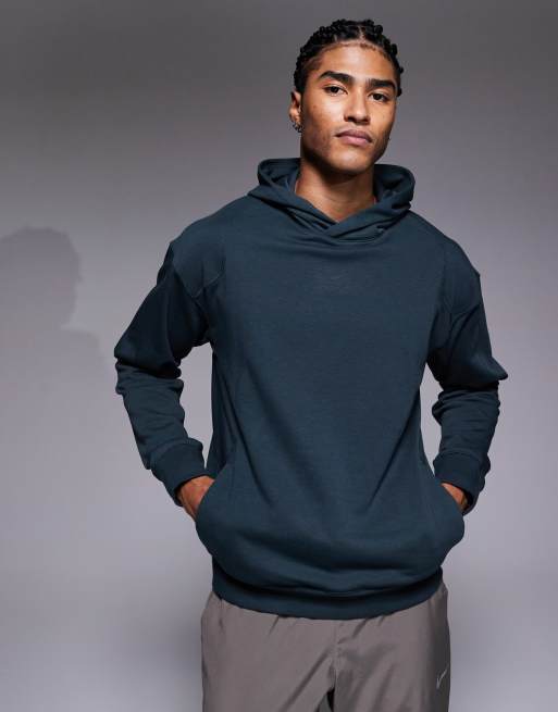Nike Training Dri-FIT hoodie in dark green