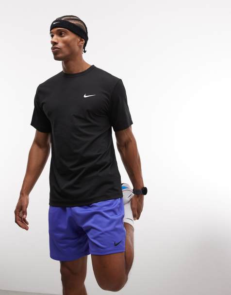 Nike Training – Dri-FIT Hyverse UV – T-Shirt in Schwarz - view 1