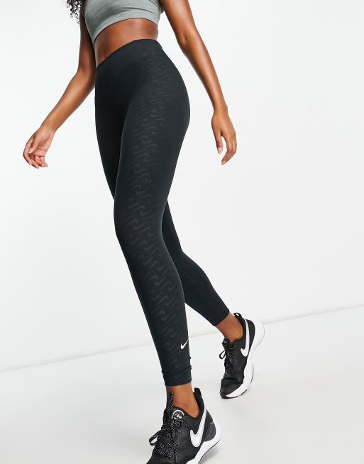 Nike Training Icon Clash Dri-FIT small logo high rise leggings in