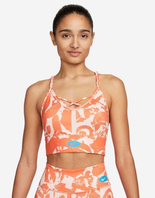 Nike Training Dri-FIT Pro Indy Strappy all over print light