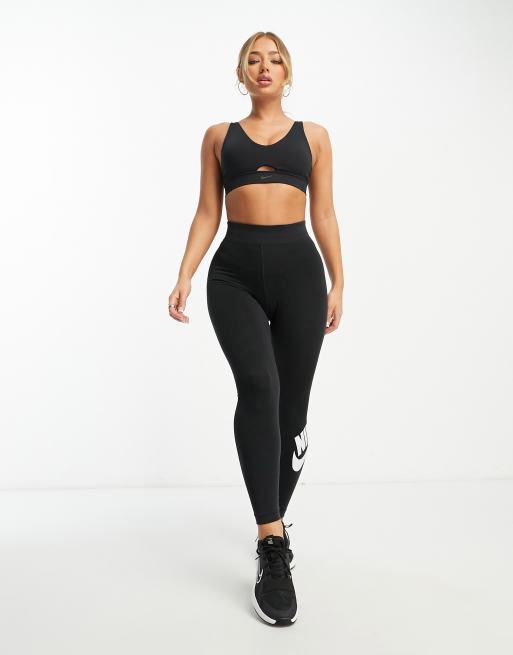 Black Ribbed Frill Leggings Set – BODD ACTIVE