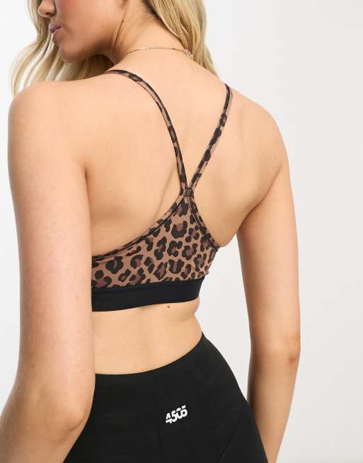 Nike Training Dri-FIT Indy sports bra in black