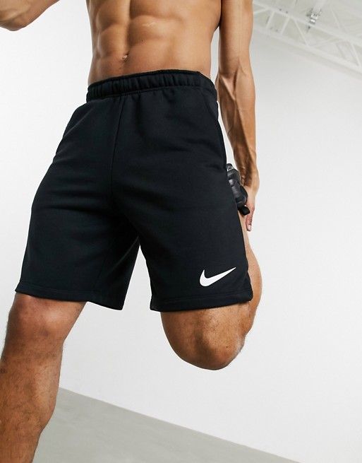 Nike Training Dri-FIT jersey shorts in black