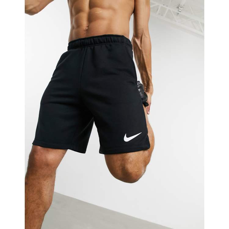 Nike Training Dri-FIT jersey shorts in black