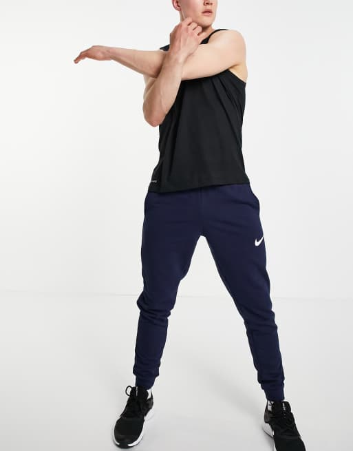 Nike dri sale fit joggers navy