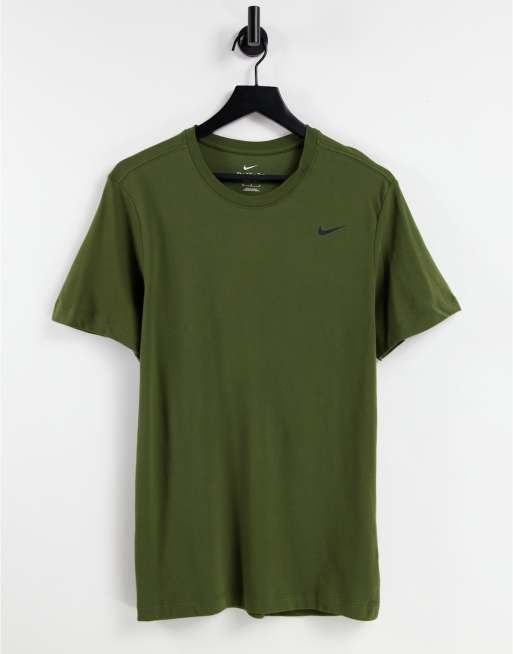 Nike khaki hot sale shirt