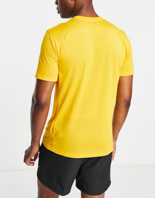 Nike Brewers Yellow Big City Swoosh Legend Tee