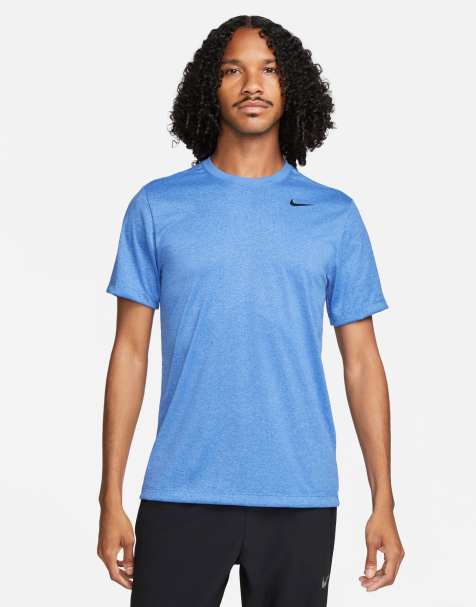 Nike Training Dri-Fit Legend t-shirt in blue - view 1
