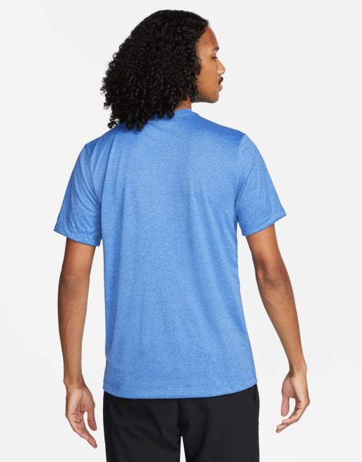 Nike Training Dri-Fit Legend t-shirt in blue, 4 of 4