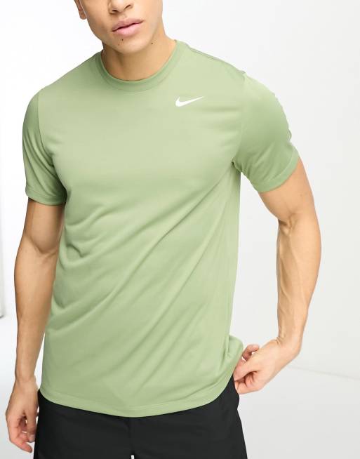 Nike Training Dri FIT Legend T shirt in khaki