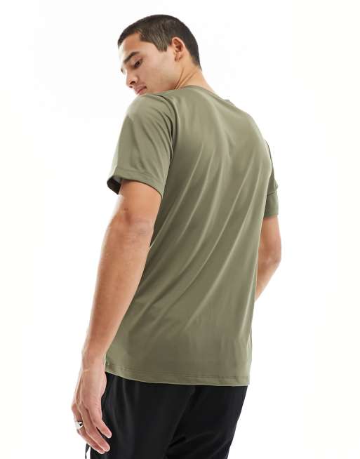 Nike Training Dri FIT Legend t shirt in olive green