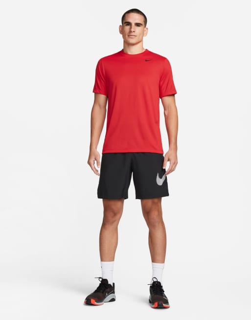 Nike Training Dri-FIT Legend t-shirt in red, 4 of 4