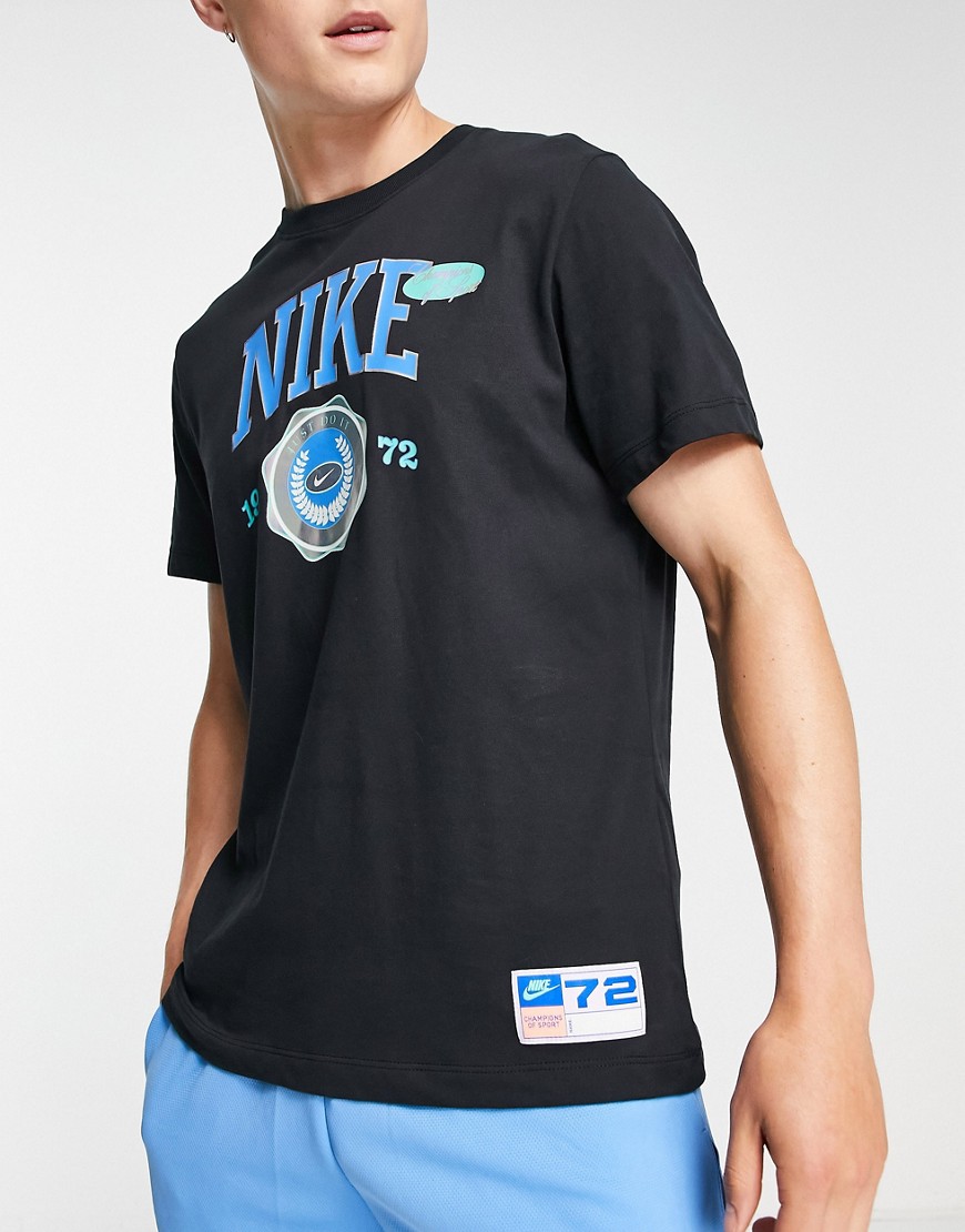 Nike Training Dri-FIT logo graphic t-shirt in black