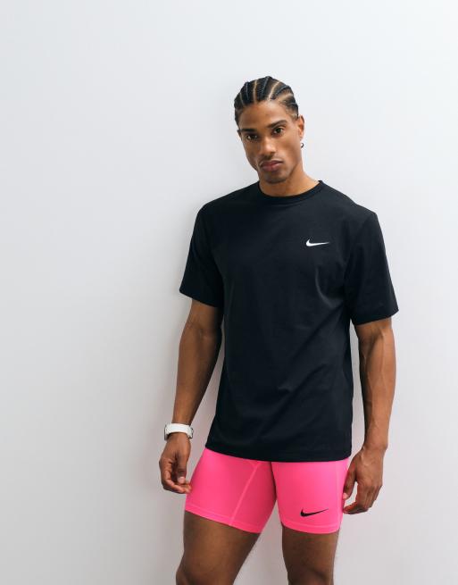 Nike Training DRI-Fit long shorts in pink, 2 of 5