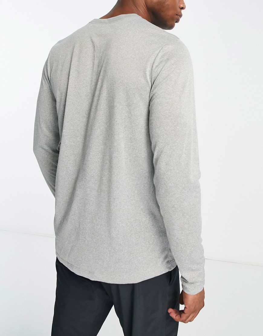 Dri-Fit - Maglietta a maniche lunghe grigia-Grigio - Nike Training T-shirt donna  - immagine1