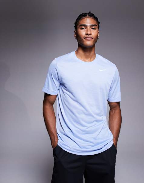 Nike Training – Dri-Fit – Niebieski T-shirt - view 1