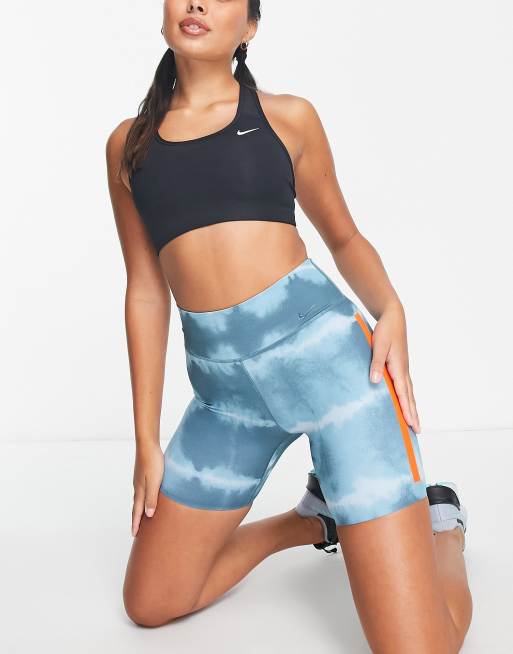 Tie dye nike cheap shorts and crop top