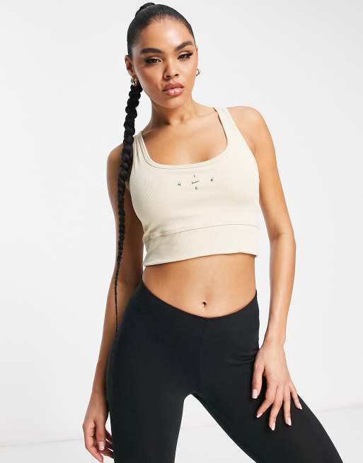 Nike Yoga Dri-FIT Luxe Women's Ribbed Tank. Nike NO