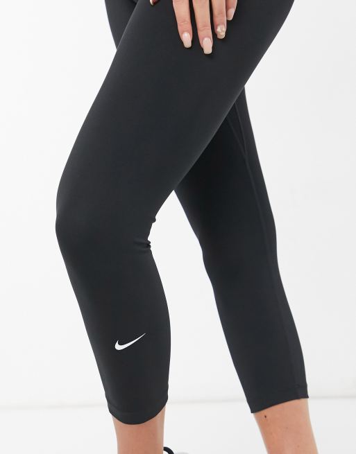 Nike Womens One Capri Leggings - Black