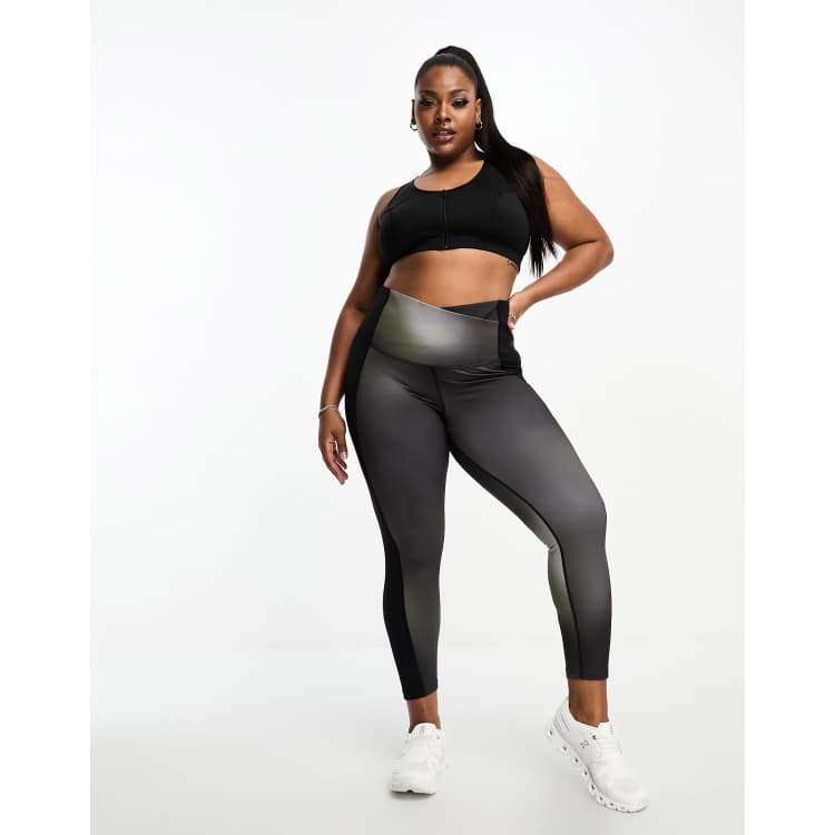 Women's Fitness 7/8 Cropped Legging - Black