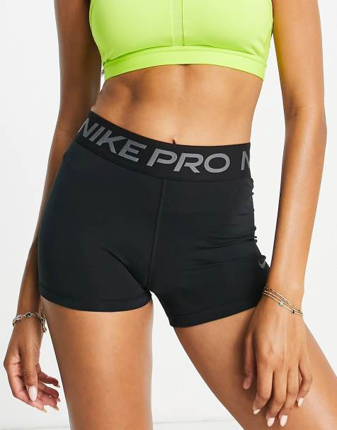 Nike Training Dri-FIT Pro 365 3-inch legging shorts in black/gray - view 1