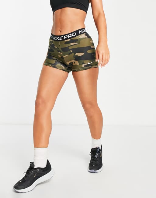 Womens nike camo store shorts