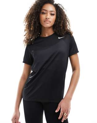 Dri-fit relaxed T-shirt in black