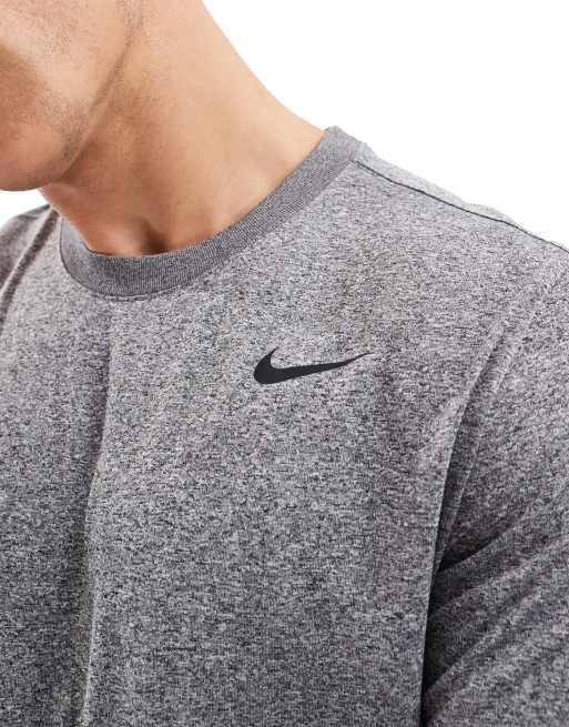 Nike Training Dri-Fit Reset t-shirt in gray, 2 of 4