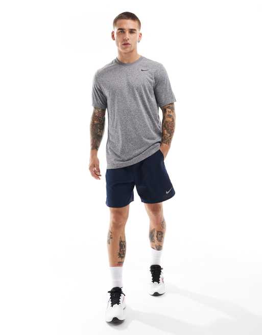 Nike Training Dri-Fit Reset t-shirt in gray, 3 of 4