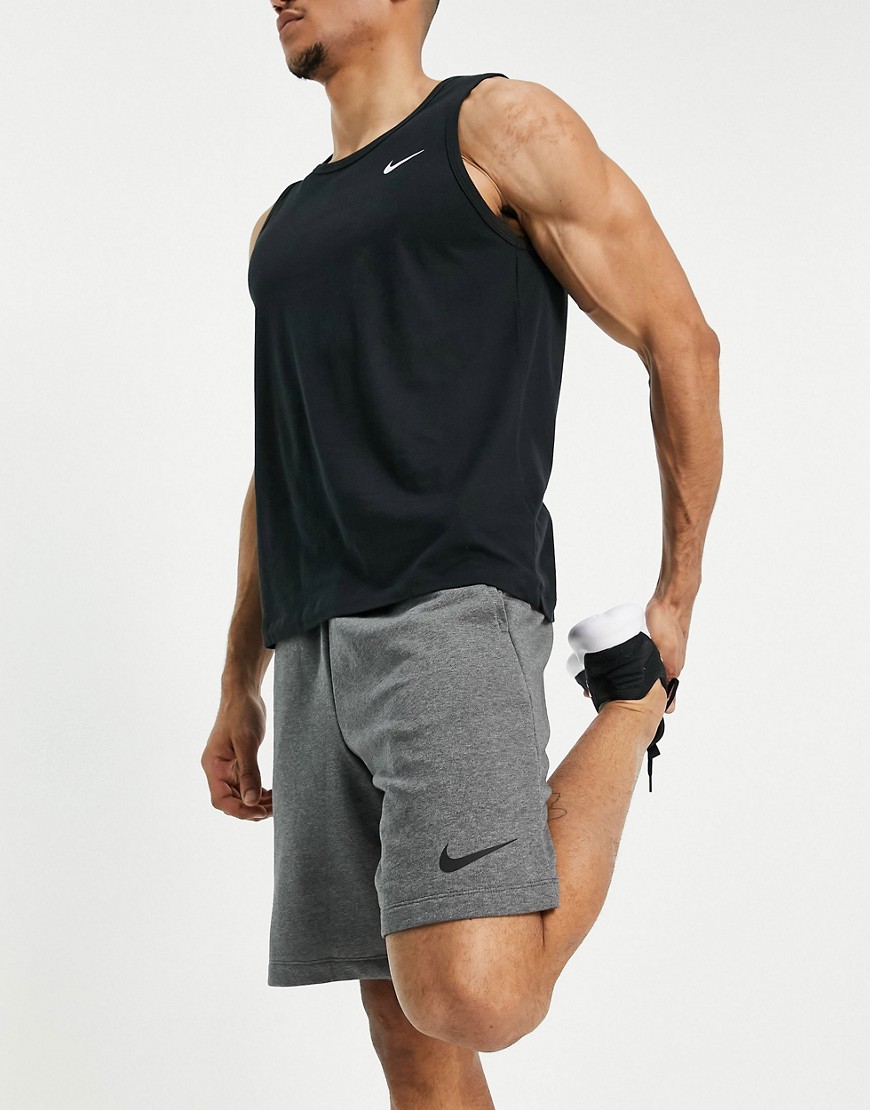 Nike Training Dri-FIT shorts in gray-Grey