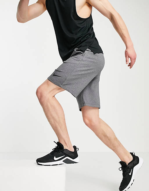 Men Nike Training Dri-FIT shorts in grey 