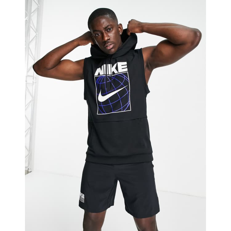 NIKE MENS SLEEVELESS GRAPHIC TRAINING HOODIE – Sports Safari