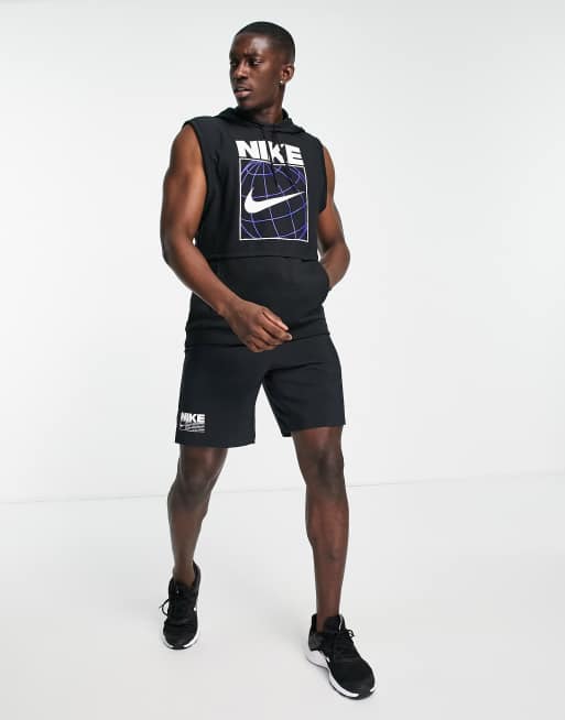 Nike dri fit online sleeveless hoodie