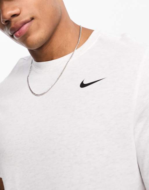 Nike Training Dri-FIT Logo t-shirt in gray