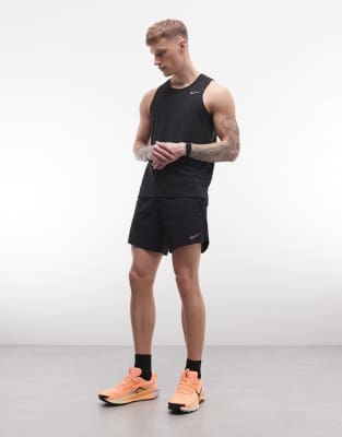 Nike Challenger Dri-fit Brief Lined Running Shorts In Black
