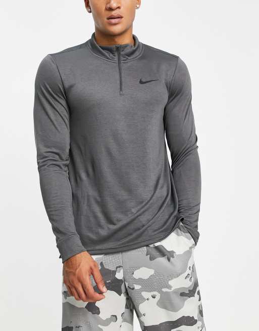 Nike dri fit 2025 long sleeve quarter zip