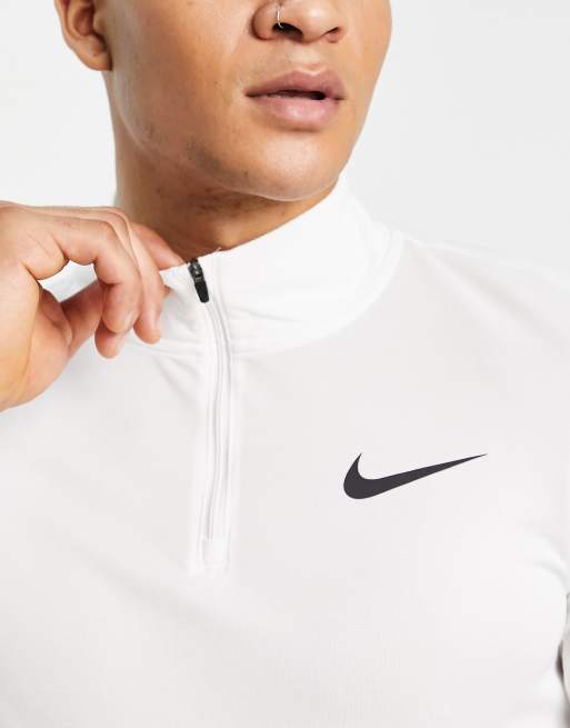 Nike dri fit long sleeve zip up new arrivals