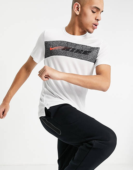 Nike Training Dri-FIT SuperSet SC Energy t-shirt in white