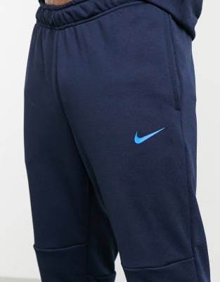 nike dri fit joggers navy