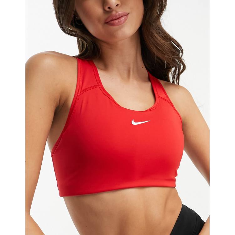 Nike Training Dri-FIT swoosh bra in ASOS